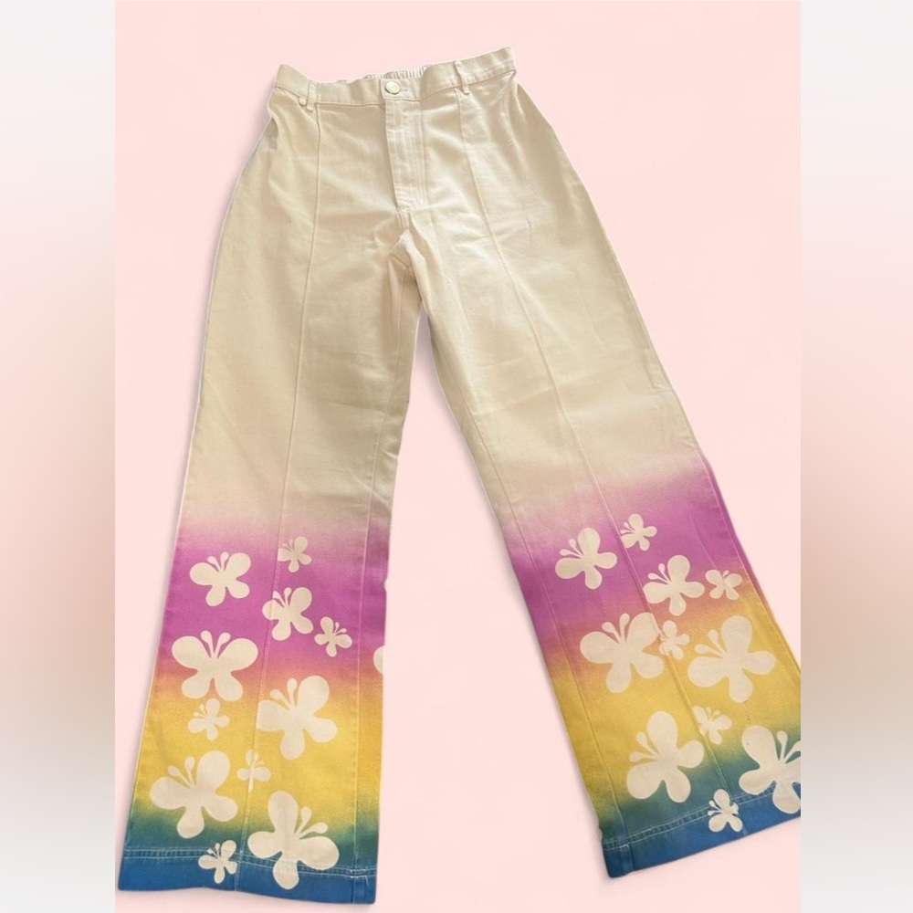 SOLD: Big Bud Press Butterfly Ombre Western Pants